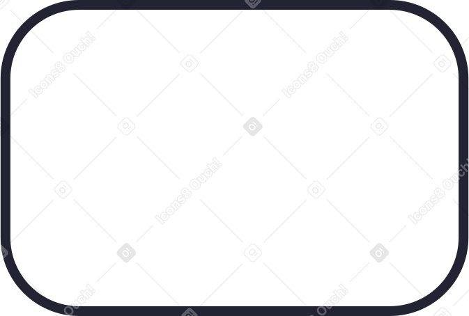 empty button shape Illustration in PNG, SVG