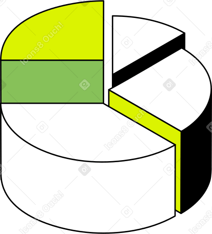 円グラフ PNG、SVG