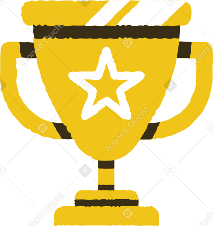 prize cup Illustration in PNG, SVG