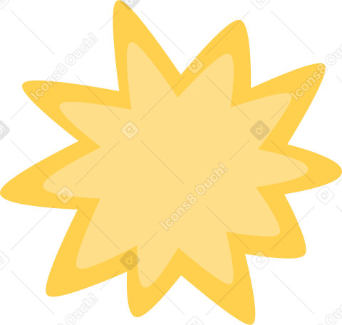 yellow star PNG, SVG