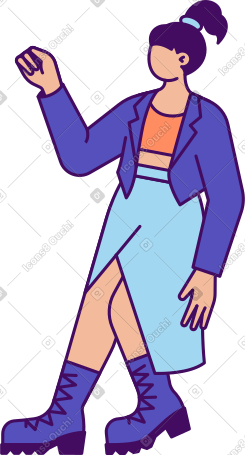 女人手里拿着东西 PNG, SVG