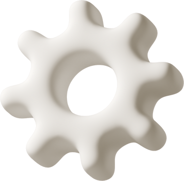 white gear PNG, SVG