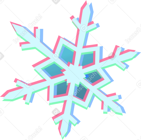 flocon de neige PNG, SVG