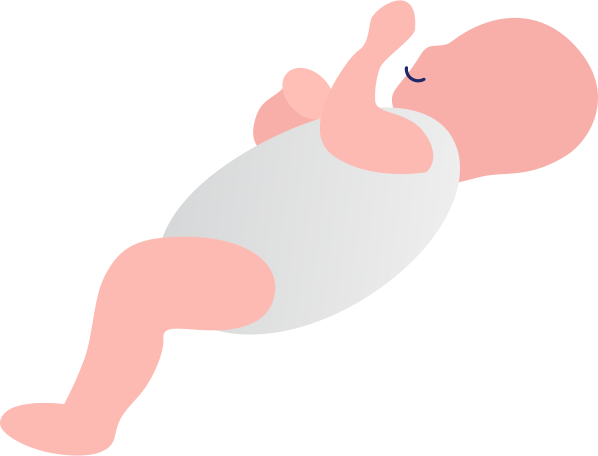 little baby Illustration in PNG, SVG