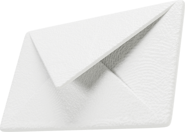 Open letter envelope PNG, SVG