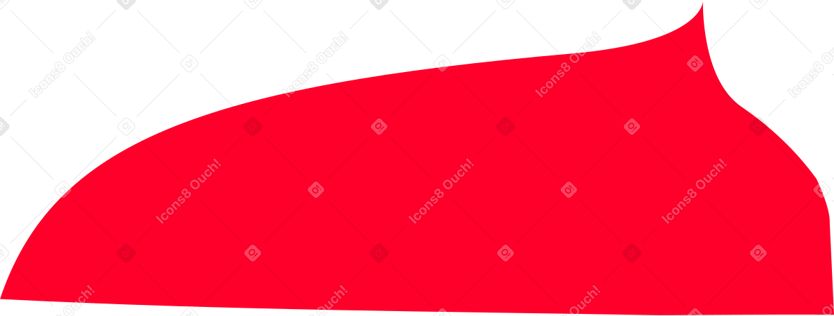 red shape Illustration in PNG, SVG