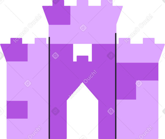 建筑套装城堡 PNG, SVG