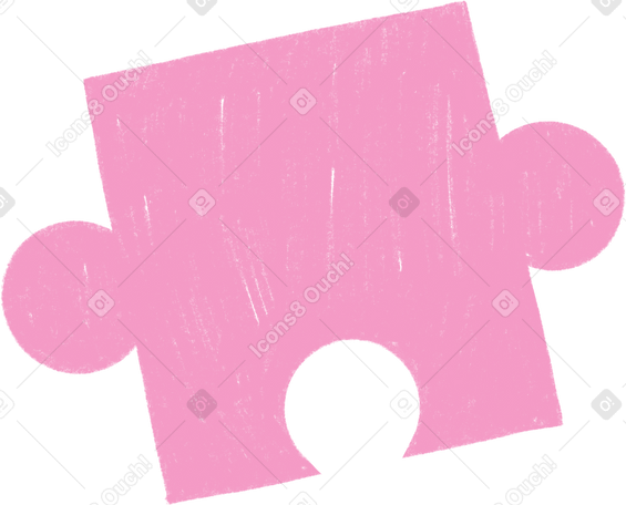 pink puzzle Illustration in PNG, SVG