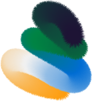 multicolored fluffy patch PNG, SVG