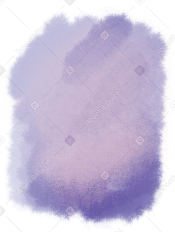purple watercolor stain with texture PNG, SVG
