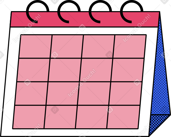 календарь в PNG, SVG