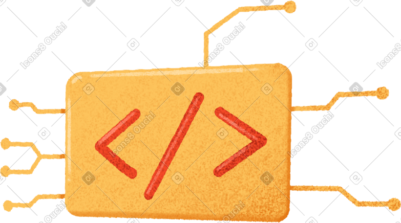 yellow plate with the sign of parentheses PNG, SVG