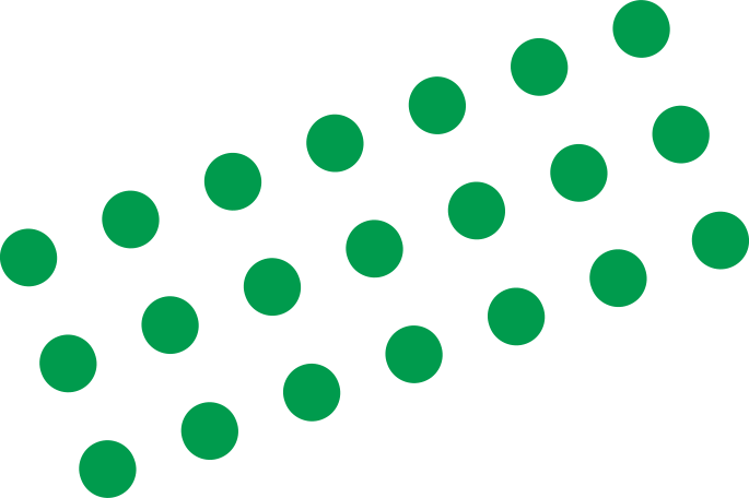 green dots Illustration in PNG, SVG