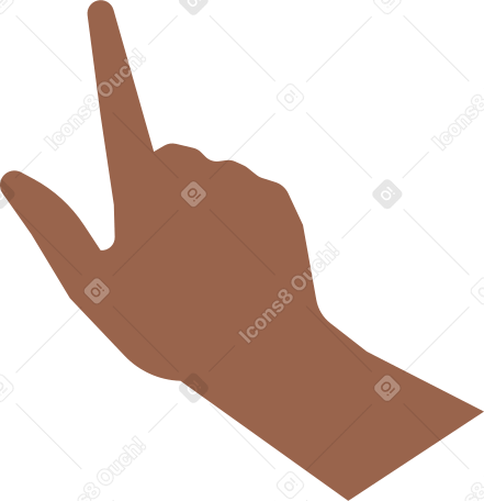 hand with smartphone Illustration in PNG, SVG