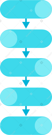 blue gls process bubbles Illustration in PNG, SVG
