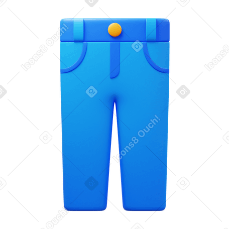 3D trousers PNG, SVG