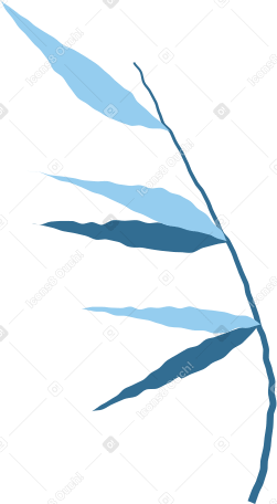 bamboo branch Illustration in PNG, SVG