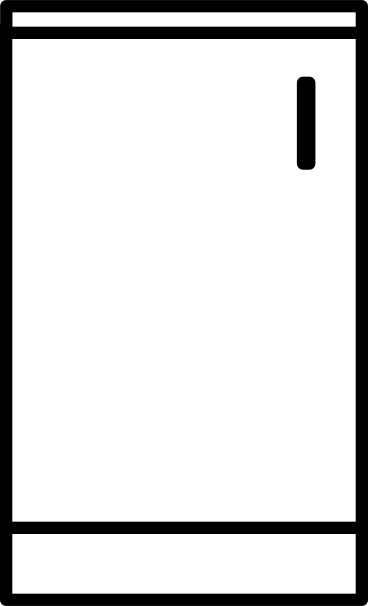 white cabinet PNG, SVG