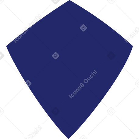 Pipa azul escuro PNG, SVG