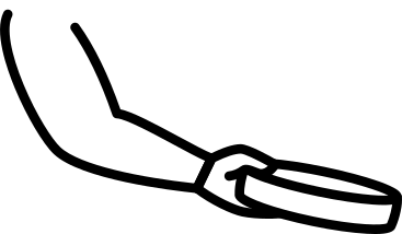 Hand holds a coin в PNG, SVG