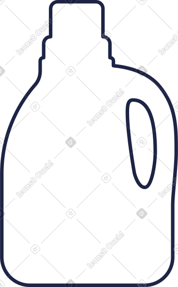 White bottle PNG, SVG