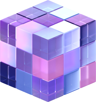 Rubiks cube animated illustration in GIF, Lottie (JSON), AE