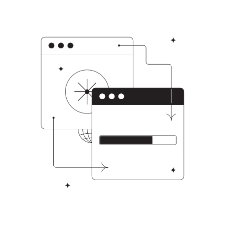 Loading the next page Illustration in PNG, SVG