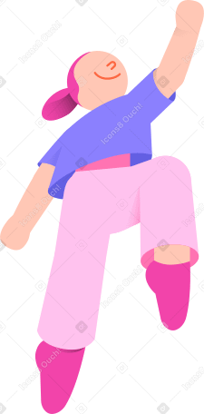 woman jumping PNG, SVG