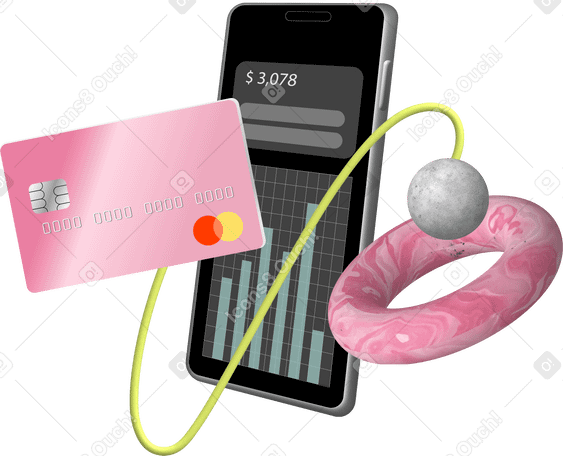 온라인 뱅킹 및 디지털 지갑 PNG, SVG