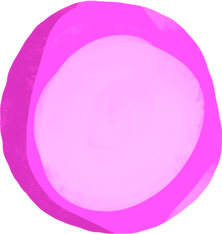 pink round bubble Illustration in PNG, SVG