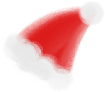 Santas hat в PNG, SVG