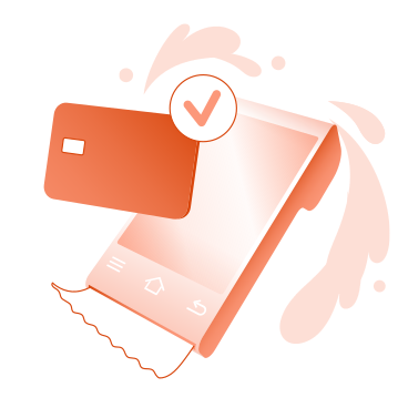 Tap-to-pay mit karte und terminal PNG, SVG