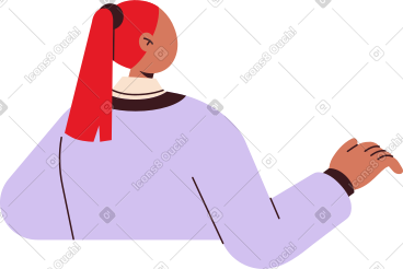 开衫的女人 PNG, SVG