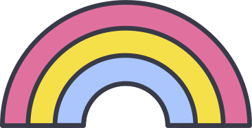 rainbow PNG, SVG