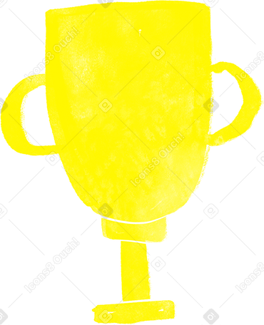 golden cup PNG, SVG