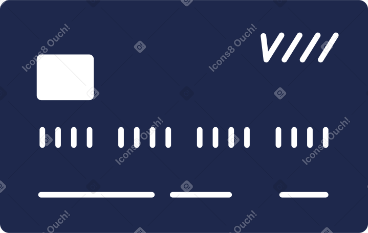 пластиковая банковская карта в PNG, SVG