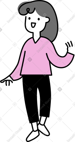 年轻女子 PNG, SVG