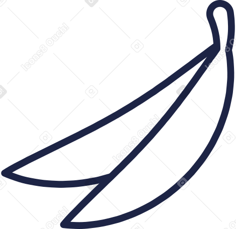 bananas Illustration in PNG, SVG