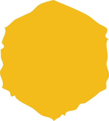 yellow hexagon PNG, SVG