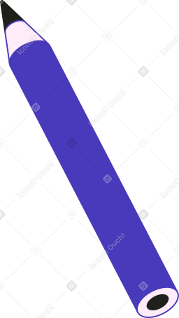 파란 연필 PNG, SVG