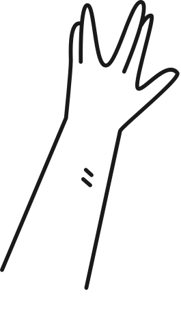 hand spock Illustration in PNG, SVG