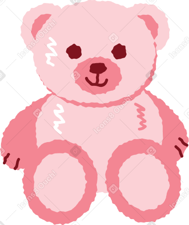 teddy bear toy Illustration in PNG, SVG