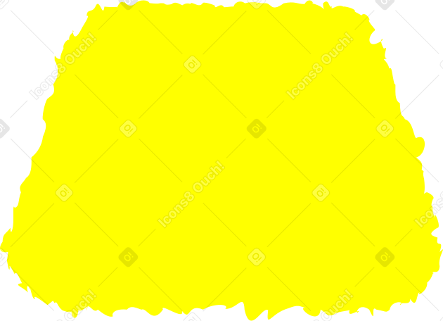 trapeze yellow PNG, SVG