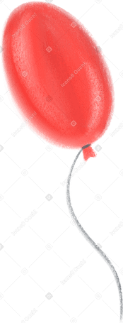 balloon red PNG, SVG