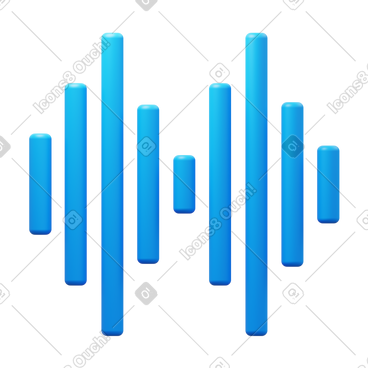 Audio wave PNG, SVG