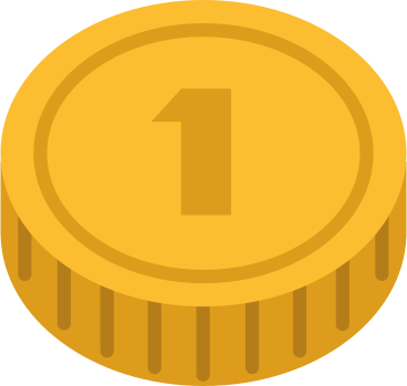 Монета в PNG, SVG