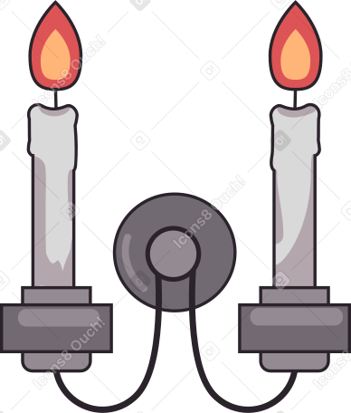 candle holder PNG, SVG