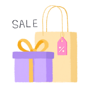 Sales and gifts PNG, SVG