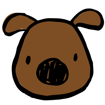 Dog's head PNG, SVG