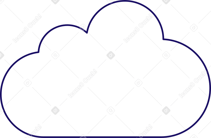 nube PNG, SVG